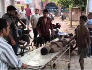 दर्दनाक मौत: बच्चों को लेने ससुराल गया था, रात में अज्ञात वाहन ने मारी टक्कर